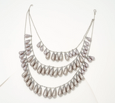 Isaac Mizrahi Live! Layered Faux Pearl Necklace, Smoke, Silvertone